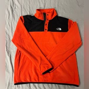 Orange The North face Large Fleece